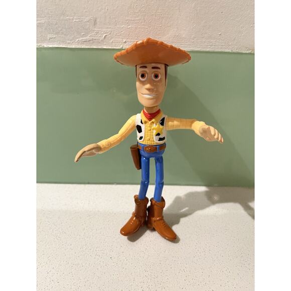 Toy Story Woody Action Figure Disney 6" McDonalds Moving Arms & Head - Picture 1 of 7